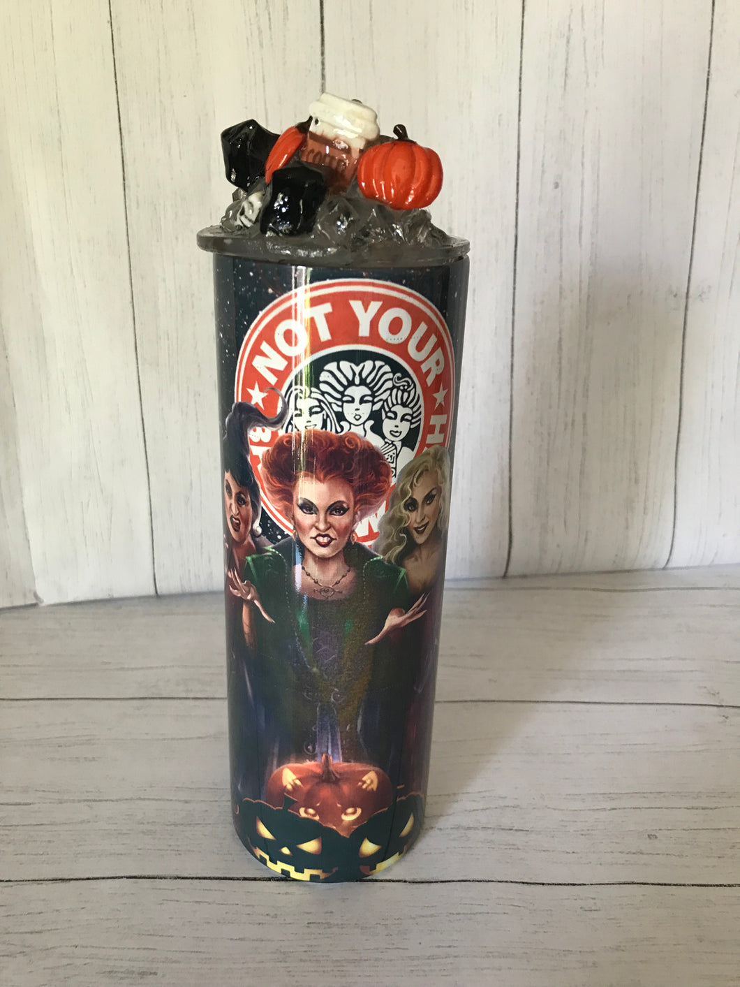 20 oz Starbucks Hocus Pocus Tumbler with Iced Topper $30.00