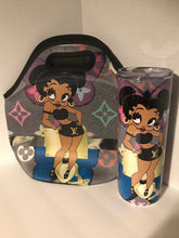 Load image into Gallery viewer, Betty Boop  Grey Louis Vitton 101
